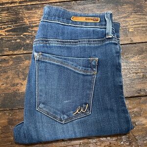 Express Women’s Dark Blue Skinny Jeans